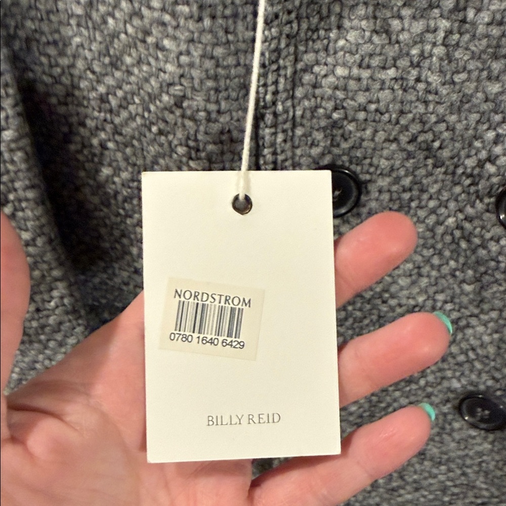 Billy Reid Bowery Double Breasted Long Coat XL NWT - Picture 3 of 9